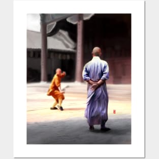 Shaolin Monks Posters and Art